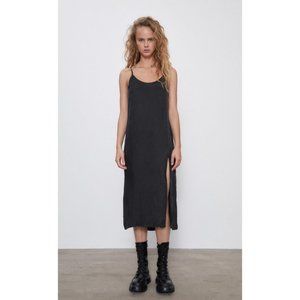 ZARA Midi Slip Dress NWT